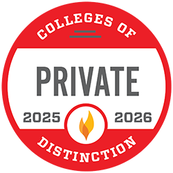 Colleges of Distinction - Private University 2025-2026