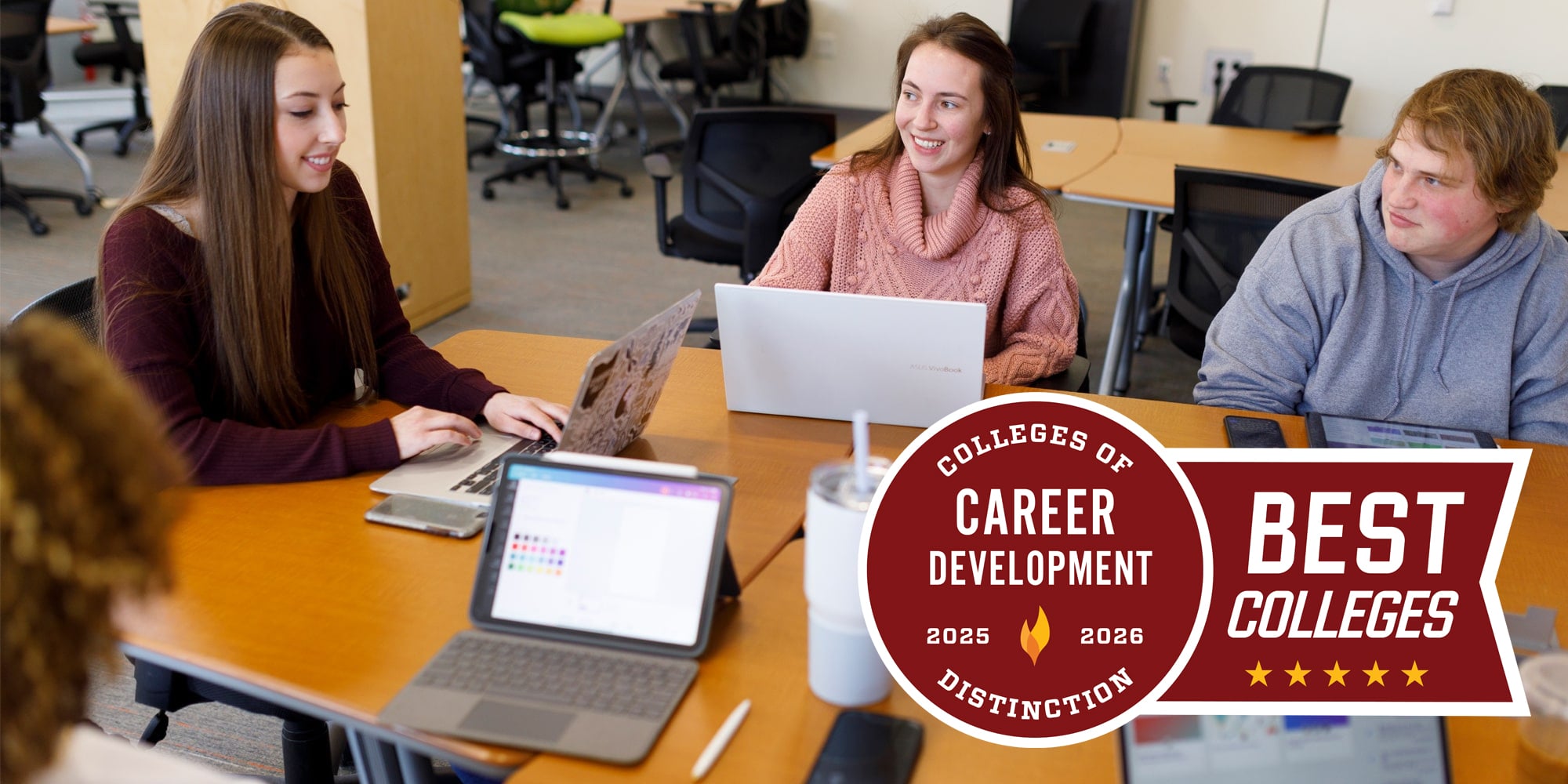 Career Development Hero W Badge Min